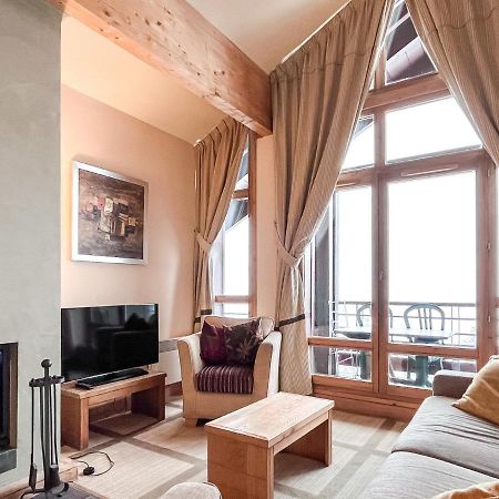 South Facing 2-Bed Apartment With Fireplace, Terrasses Deos Flaine Buitenkant foto