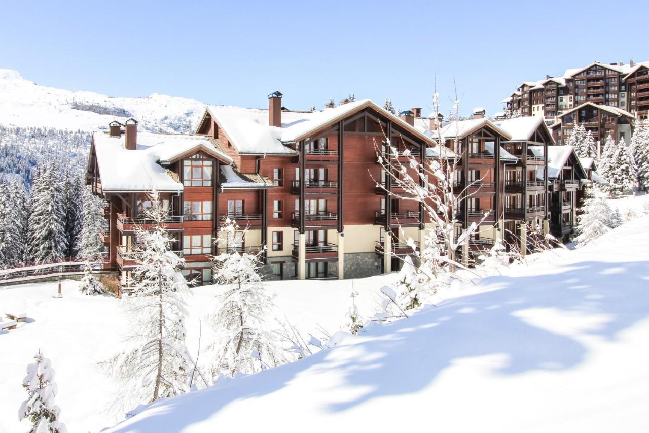 South Facing 2-Bed Apartment With Fireplace, Terrasses Deos Flaine Buitenkant foto
