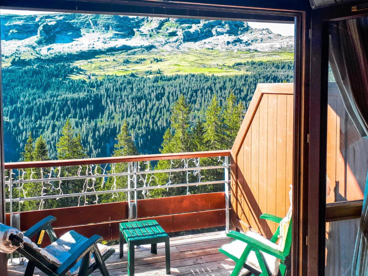 South Facing 2-Bed Apartment With Fireplace, Terrasses Deos Flaine Buitenkant foto