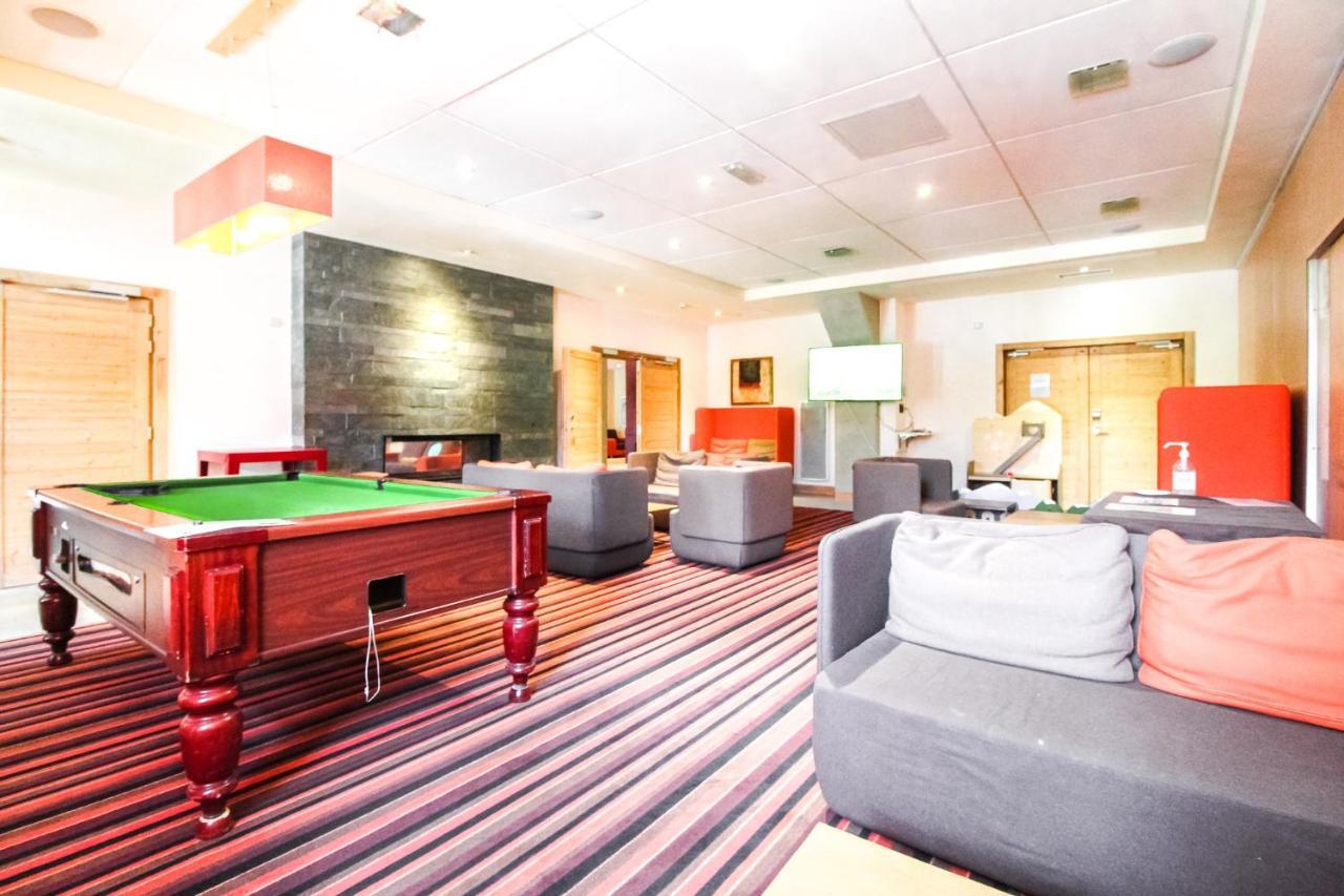 South Facing 2-Bed Apartment With Fireplace, Terrasses Deos Flaine Buitenkant foto
