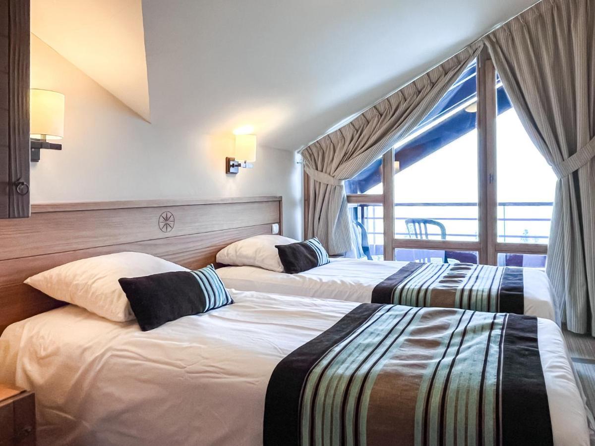 South Facing 2-Bed Apartment With Fireplace, Terrasses Deos Flaine Buitenkant foto