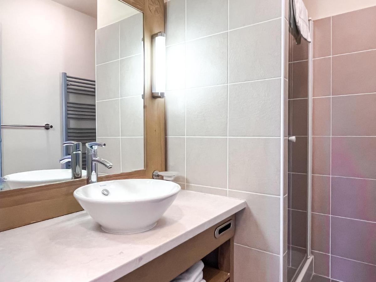 South Facing 2-Bed Apartment With Fireplace, Terrasses Deos Flaine Buitenkant foto