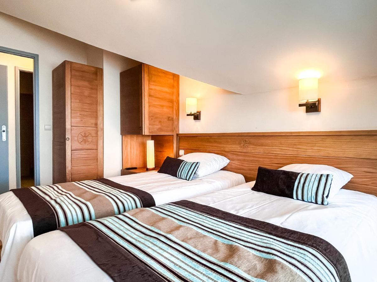 South Facing 2-Bed Apartment With Fireplace, Terrasses Deos Flaine Buitenkant foto
