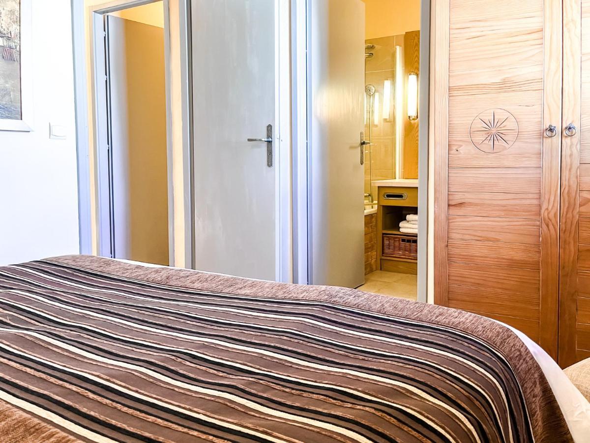 South Facing 2-Bed Apartment With Fireplace, Terrasses Deos Flaine Buitenkant foto